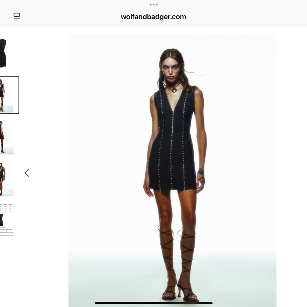 Black Sleeveless Dress
